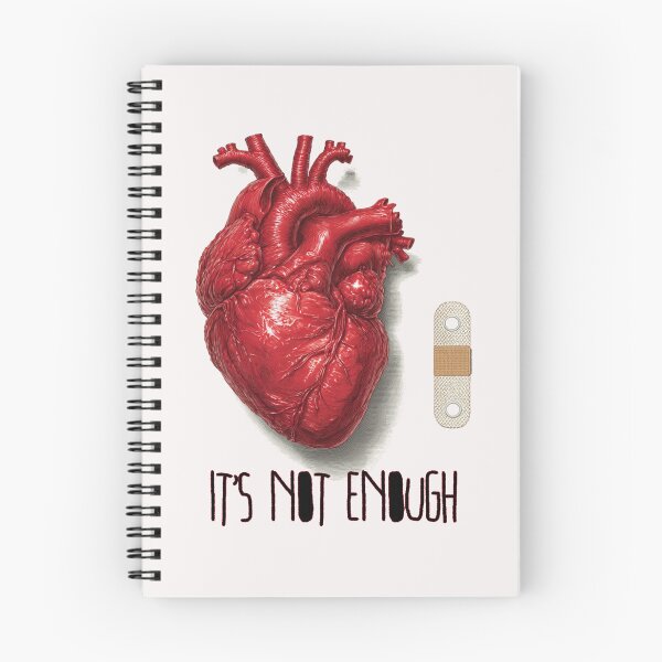 Item preview, It’s Not Enough Heartbreak Design | Sad Heart and Bandaid Aesthetic Gift designed and sold by Ignorant-Artist.