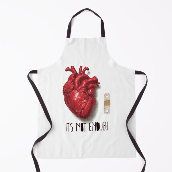 Item preview, It’s Not Enough Heartbreak Design | Sad Heart and Bandaid Aesthetic Gift designed and sold by Ignorant-Artist.