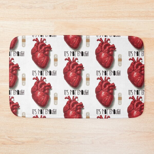 Item preview, It’s Not Enough Heartbreak Design | Sad Heart and Bandaid Aesthetic Gift designed and sold by Ignorant-Artist.