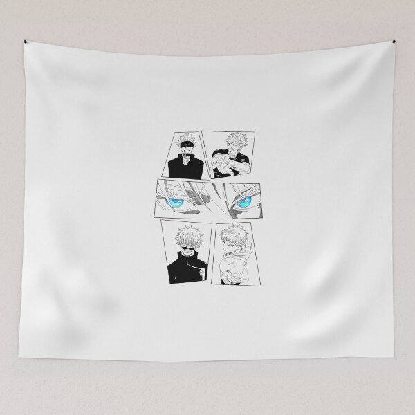 Item preview, The Six Eyes Evolution Grid Collage designed and sold by Snowdog-Art.