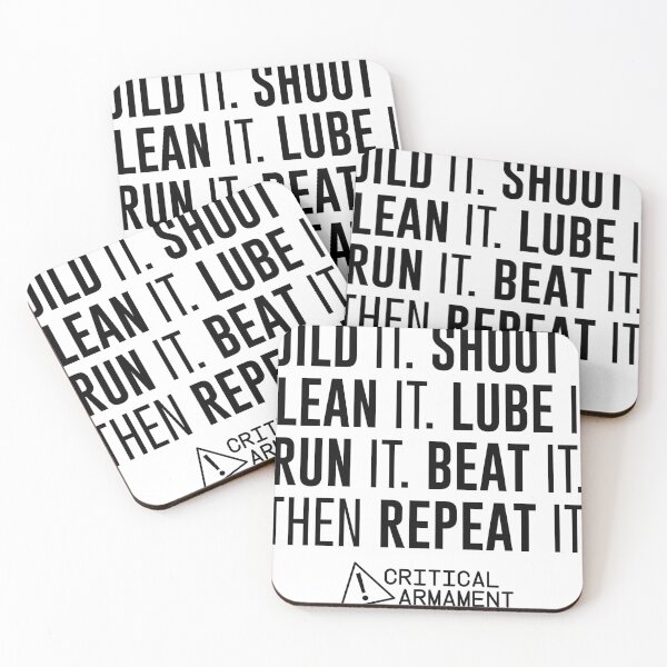 Item preview, Build It. Shoot It. Clean It. Lube It. designed and sold by thatdudedonut.