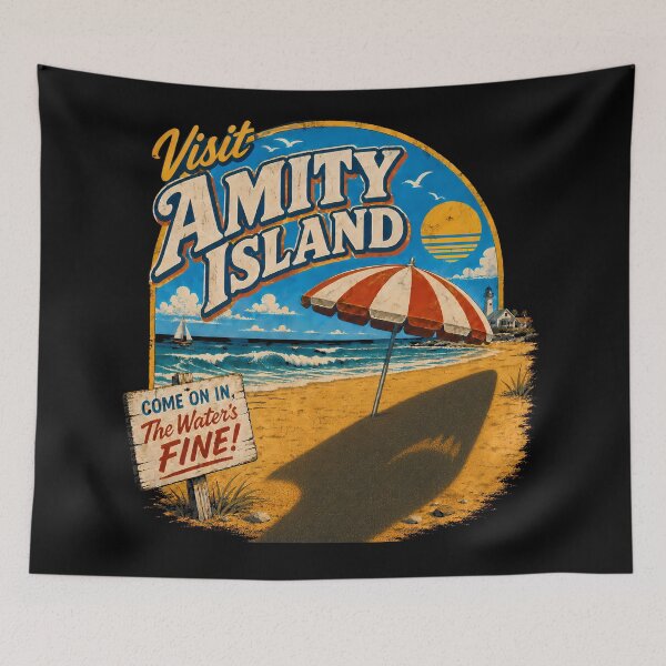 Item preview, Amity Island Beach Advertisement designed and sold by agearb.