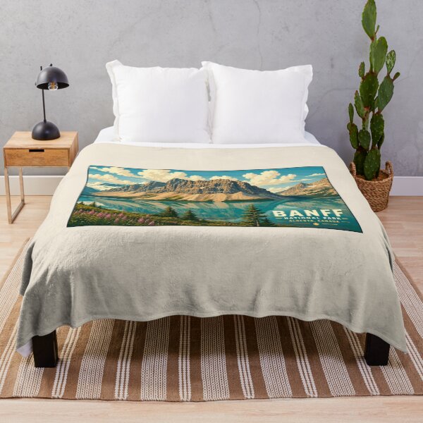 Item preview, Banff National Park Retro Design designed and sold by Gideon Emmerich.