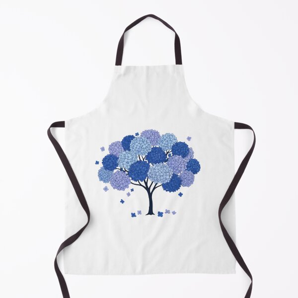 Item preview, Blue Hydrangea Flowering Tree designed and sold by Byte-shirt.
