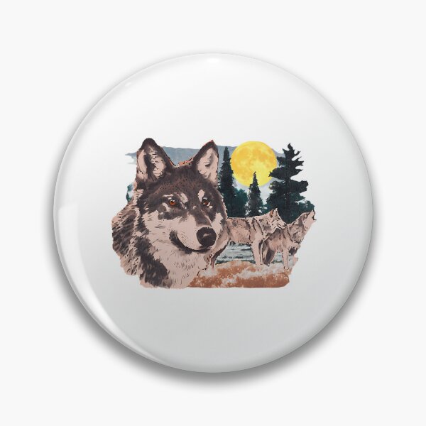 Item preview, Napoleon Dynamite Movie - Retro Wolf Nature Scene designed and sold by rixzstuffe.