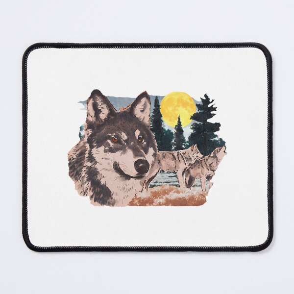 Item preview, Napoleon Dynamite Movie - Retro Wolf Nature Scene designed and sold by rixzstuffe.