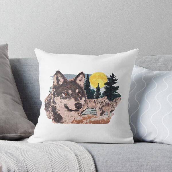 Item preview, Napoleon Dynamite Movie - Retro Wolf Nature Scene designed and sold by rixzstuffe.