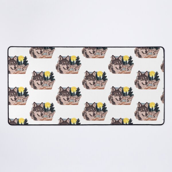 Item preview, Napoleon Dynamite Movie - Retro Wolf Nature Scene designed and sold by rixzstuffe.
