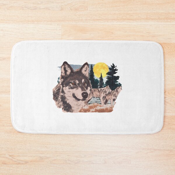 Item preview, Napoleon Dynamite Movie - Retro Wolf Nature Scene designed and sold by rixzstuffe.