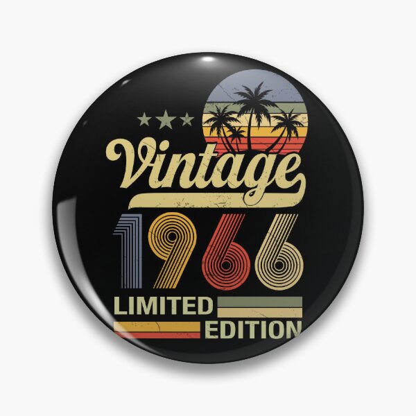 Item preview, Vintage 1966, 60th Birthday Gift Distressed Design designed and sold by FernaRoje.