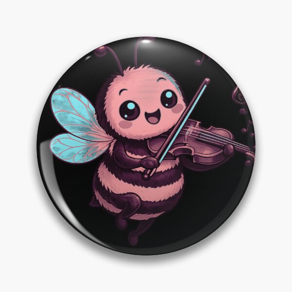 Item preview, Cute bee violin designed and sold by Dearlyprint.