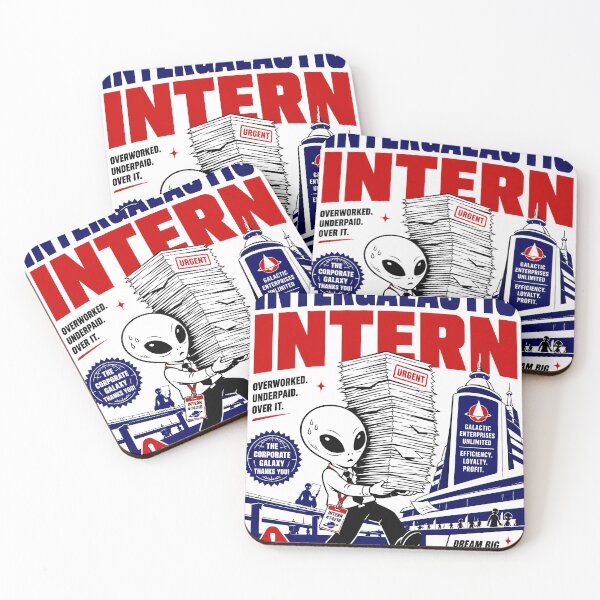 Item preview, Intergalactic Intern Corporate Dystopia Artwork designed and sold by Highwayman1975.