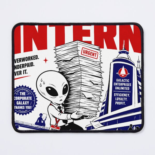 Item preview, Intergalactic Intern Corporate Dystopia Artwork designed and sold by Highwayman1975.