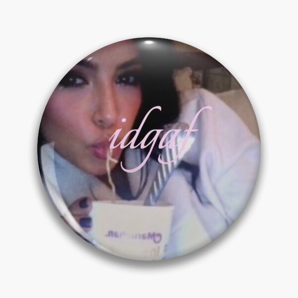 Item preview, Kim Kardashian idgaf designed and sold by Prints-Aura.
