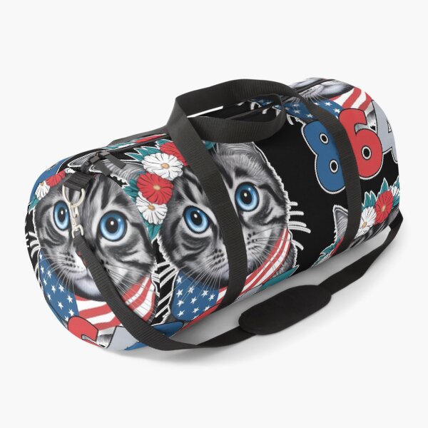 Item preview, Cat 8647 Floral 86 47 Cat Patriotic 4th Of July Political Meme designed and sold by phoebelevine.
