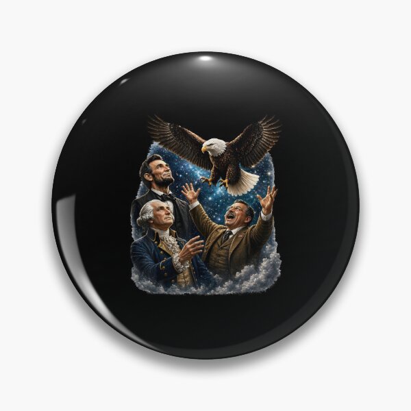 Item preview, Presidents of The United States Bald Eagle Patriotic USA designed and sold by phoebelevine.
