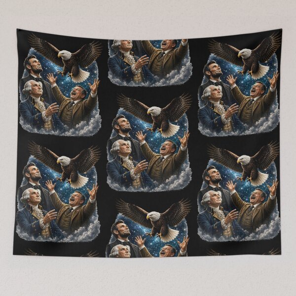 Item preview, Presidents of The United States Bald Eagle Patriotic USA designed and sold by phoebelevine.