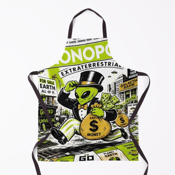 Item preview, Monopoly Extraterrestrial Alien Capitalism Artwork designed and sold by Highwayman1975.