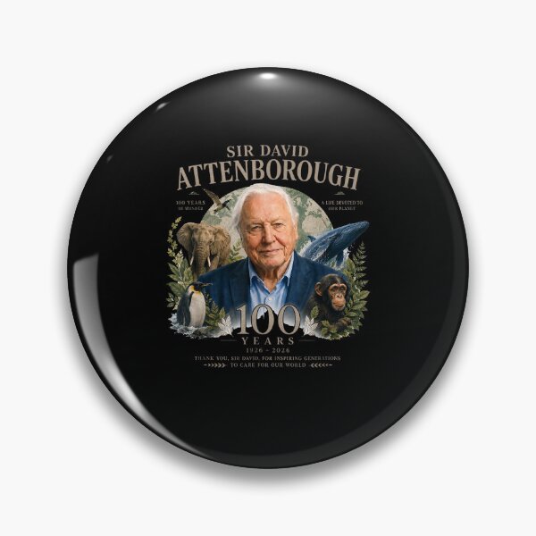 Item preview, Sir David Attenborough 100 Years Birthday Wildlife Nature Legend designed and sold by phoebelevine.