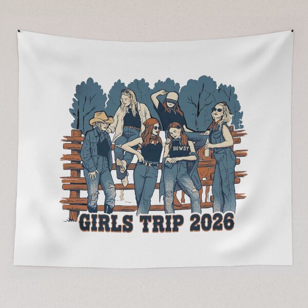 Item preview, Girls Trip 2026 Western Adventure Friendship designed and sold by SplashTastic.