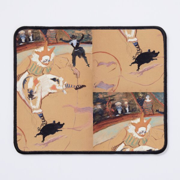 Item preview, At the Circus Fernando Medrano With a Piglet by Henri de Toulouse-Lautrec | Vintage Circus Art Poster designed and sold by artofuniverse.