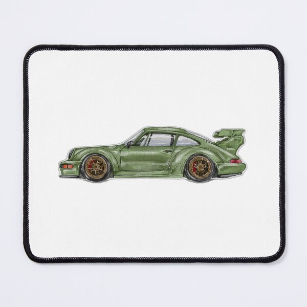 Item preview, Watercolor Green Vintage Car designed and sold by Norawh.