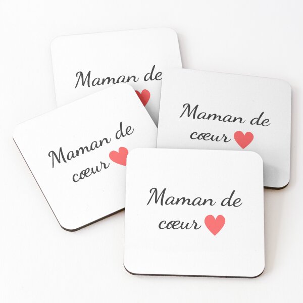 Item preview, Maman de Coeur - Best Stepmom Bonus Mom French Art designed and sold by France 27.