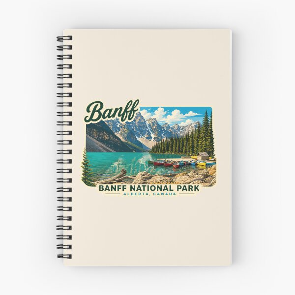 Item preview, Banff National Park Retro Design designed and sold by Gideon Emmerich.