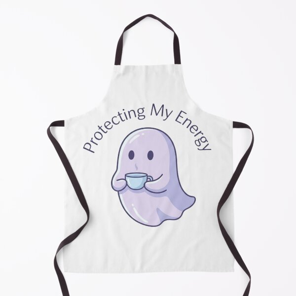 Item preview, Protecting My Energy – Uroczy Duch z Kubkiem designed and sold by ChaosNest.