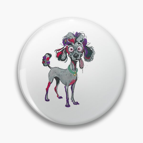 Item preview, The colorful little poodle designed and sold by Piccolor.