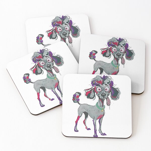 Item preview, The colorful little poodle designed and sold by Piccolor.