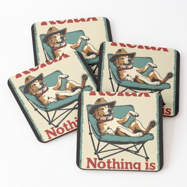 Item preview, Tin Poster: Chilled Pooch designed and sold by halibutgoatramb.