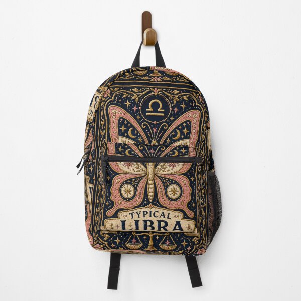 Item preview, Typical Libra Zodiac Butterfly – Medieval Embroidery Animal Art designed and sold by doinitzart.