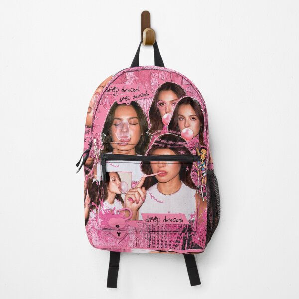 Item preview, Drop Dead - Olivia Rodrigo Bubblegum Pink Y2K Pop Rock Collage designed and sold by Eaterweal.