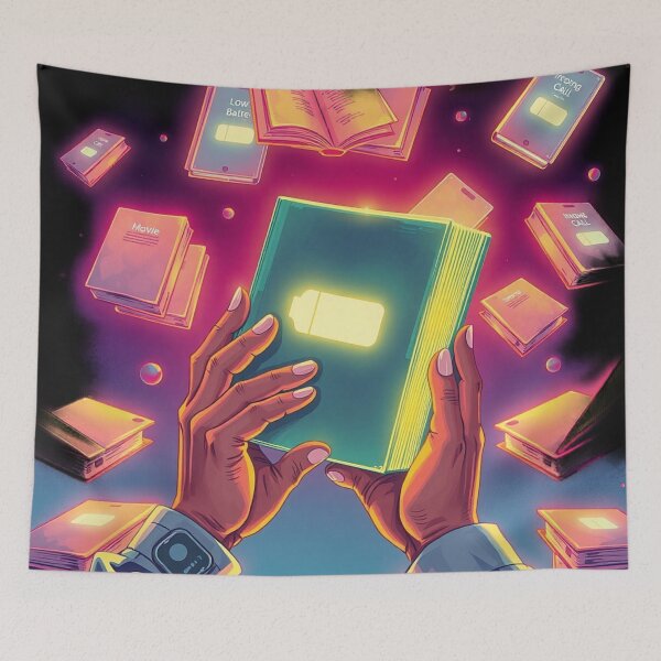 Item preview, Intelligent Book - Satire on Technology and Reading designed and sold by Tama-sirth.