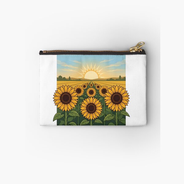 Item preview, Sunflower Field Golden Summer designed and sold by Byte-shirt.