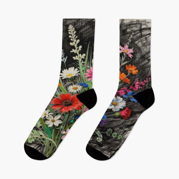 Item preview, Colorful floral bouquet • Vibrant floral artwork full of expressiveness and natural beauty designed and sold by FotoworldEdel.