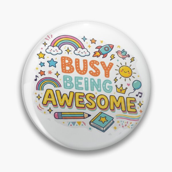 Item preview, Busy Being Awesome designed and sold by Amberkhaan.
