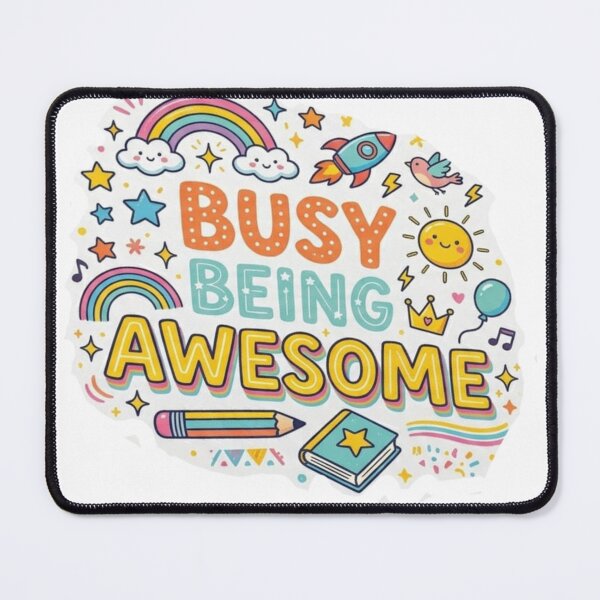 Item preview, Busy Being Awesome designed and sold by Amberkhaan.