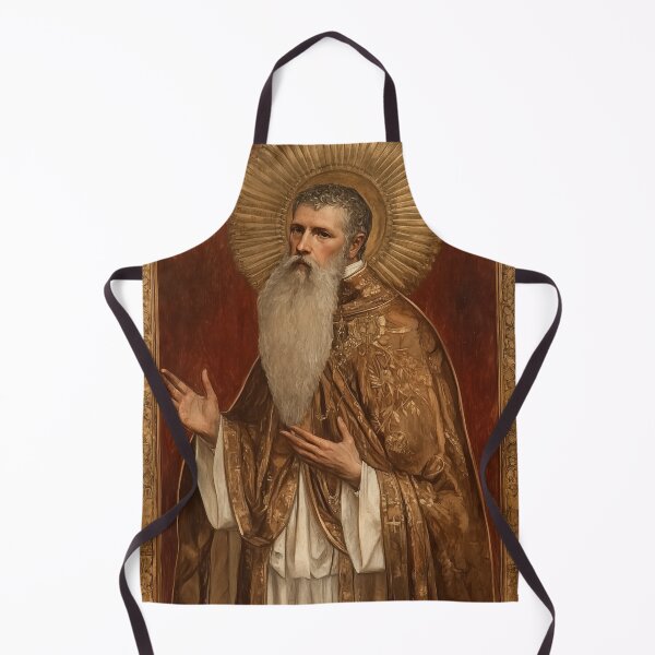 Item preview, Saint Adrian of Canterbury designed and sold by SanctifiedSouls.