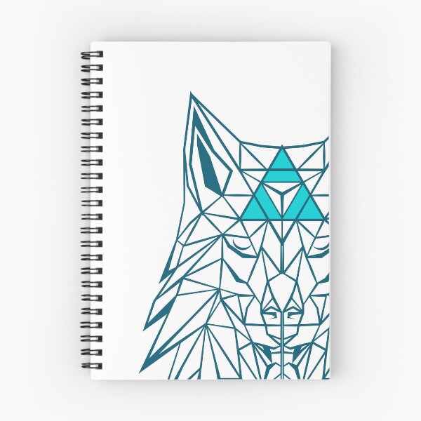 Item preview, Geometric Wolf Line Art Spiritual Design designed and sold by ART-J-JAKE Wear.