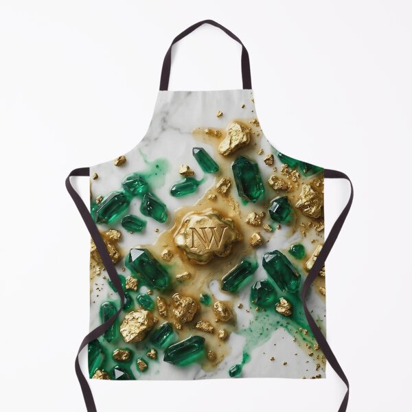 Item preview, Emerald & Gold Micro-Dust // Nafas Wing Liquid Obsidian designed and sold by Nafas Wing.