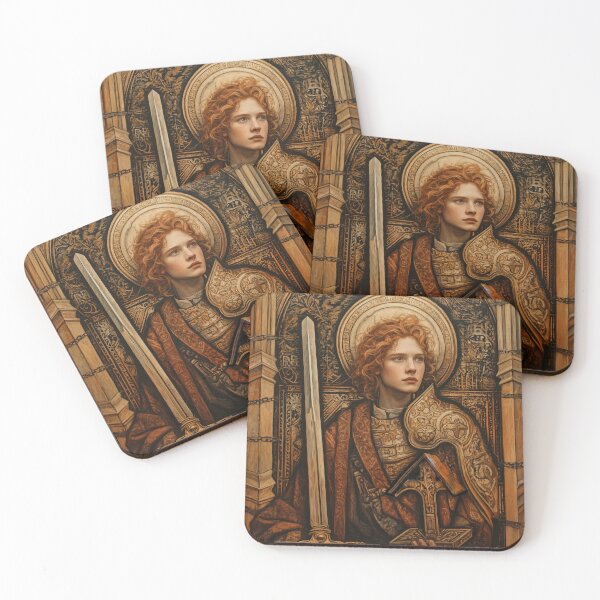 Item preview, Saint Alban of Britain designed and sold by SanctifiedSouls.