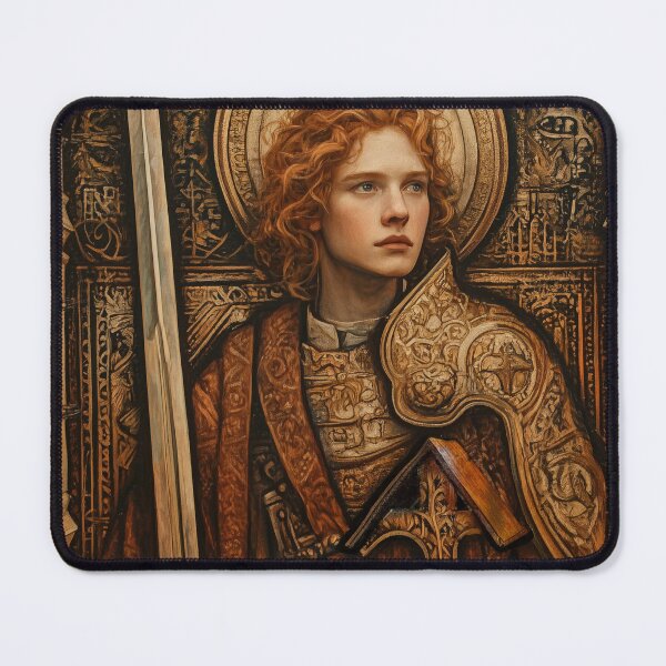 Item preview, Saint Alban of Britain designed and sold by SanctifiedSouls.
