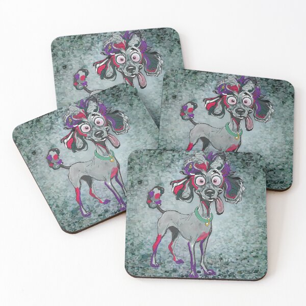 Item preview, The colorful little poodle designed and sold by Piccolor.
