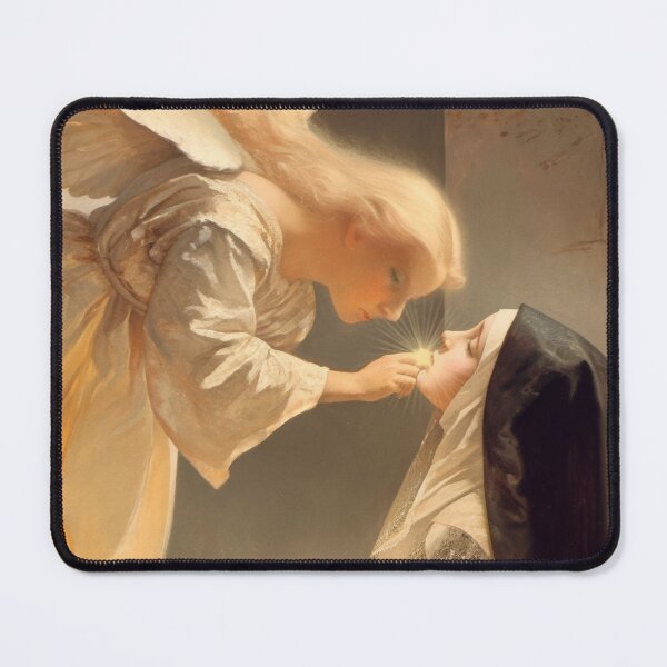 Item preview, Saint Angela of Foligno designed and sold by SanctifiedSouls.