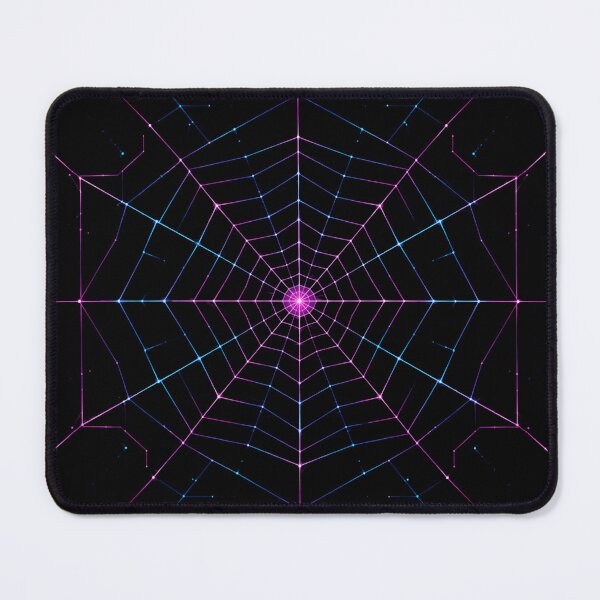 Item preview, Futuristic Neon Spiderweb Geometry designed and sold by JalwaWear.