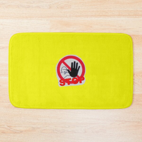 Item preview, Warning sign with hand and STOP designed and sold by ZoffArt-Shop.