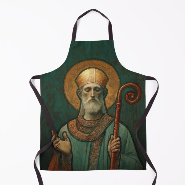 Item preview, Saint Anselm of Canterbury designed and sold by SanctifiedSouls.