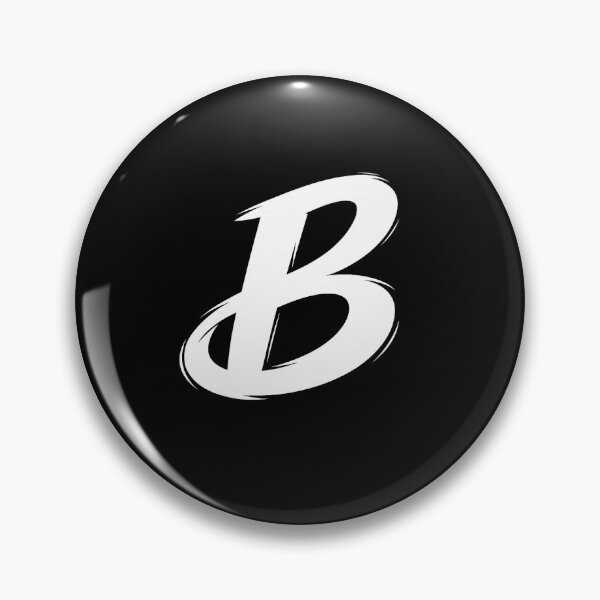 Item preview, Letter B – Bold Brush Style Design designed and sold by Elegant160.